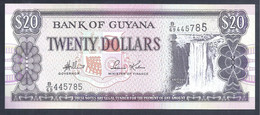 Guyana – Billete Banknote De Twenty Dollars – Año 1966/89 - Guyana