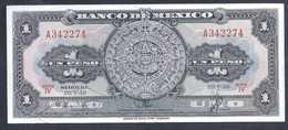 México – Billete Banknote De 1 Peso – Año 1959 - Mexique