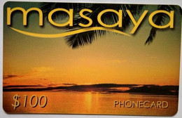 Hongkong $100 Masaya Phonecard - Intra Data Asia Ltd. " - Hongkong