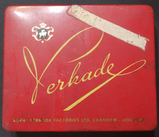 Caja Vacía De Habanos Verkade - Made In Holland - Tabaksdozen (leeg)