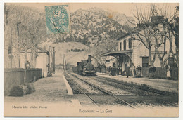 CPA - ROQUEVAIRE (Bouches Du Rhône) - La Gare - Roquevaire