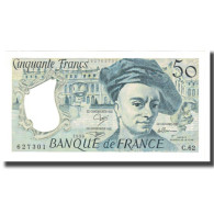 France, 50 Francs, Quentin De La Tour, 1991, D.Bruneel-B.Dentaud-A.Charriau - 50 F 1976-1992 ''Quentin De La Tour''