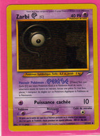 Carte Pokemon Francaise 1995 Wizards Neo Destiny 57/105 Zarbi 40pv Un Pli - Wizards