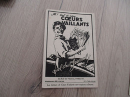 CPA Pub Publicité Journal Cœurs Vaillants Scout Scoutisme - Advertising