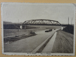 Pont De Canne Brug Van Kanne (péniches) - Riemst