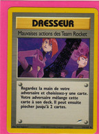 Carte Pokemon Francaise 1995 Wizards Neo Destiny 103/105 Mauvaises Actions Des Team Rocket Bon Etat - Wizards