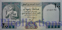 YEMEN ARAB REPUBLIC 200 RIALS 1996 PICK 29 UNC - Jemen