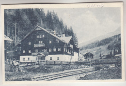 C4928) M. Steinbacher GASTHOF Zur BISCHOFSMÜTZE - FILZMOOS - Salzburg 1927 !! - Filzmoos