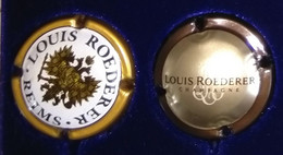 2 PLAQUES DE MUSELET DE CHAMPAGNE " LOUIS ROEDERER " - Röderer, Louis