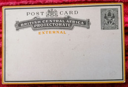 AFRIQUE CENTRALE ANGLAISE BRITISH CENTRAL AFRICA ENTIER POSTAL STATIONERY NEUF TB - Protettorati De Africa Orientale E Uganda