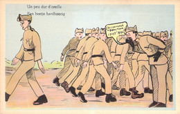 MILITARIAT - HUMORISTIQUE - Un Peu Dur D'oreille  - Carte Poste Ancienne - Humor