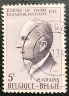 België - Belgique - C15/12 - (°)used - 1974 - Michel 1765 - Hubert Krains - Oblitérés