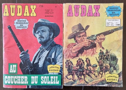 AUDAX Lot De 2 Numéros Différents N°6 +13. Editions Aredit 1971(tout En Couleur) - Paquete De Libros