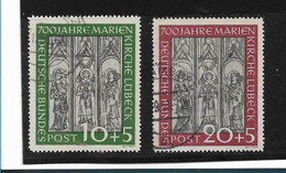 BRDMi.nr.139-40 O/ (1951) Marienkirche - Gebraucht