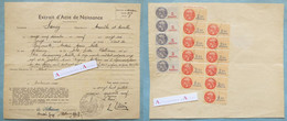 ● Fiscaux Taxes Communales TC2 Et TC5 Côte Env. 44€ - SANCY - Bazonville - Obellianne - Meurthe Et Moselle 1949 - Lettres & Documents