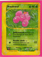 Carte Pokemon Francaise 2002 Wizards Aquapolis 76/147 Noeufnoeuf 40pv Usagée - Wizards