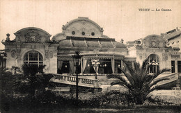 N°37964 Z -cpa Casino De Vichy - Casinos