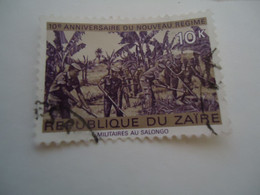 ZAIRE  USED  STAMPS ANNIVERSARIES - Other & Unclassified