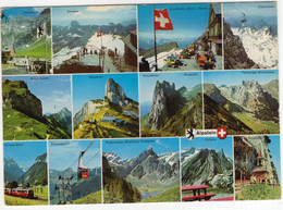 Alpstein - (Suisse/Schweiz/CH) - U.a. ZUG Schwendetal & LUFTSEILBAHN Ebenalpbahn - Schwende