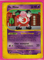 Carte Pokemon Francaise 2002 Wizards Aquapolis 95a/147 Mr Mime 50pv Usagée - Wizards
