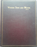 VICKERS SONS AND MAXIM LIMITED 1902 HISTORIQUE SOCIETE ARMEMENT CANON MITRAILLEUSE ARTILLERIE - Englisch