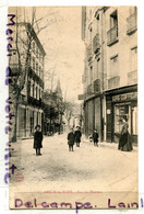 -  AMELIE-les-BAINS - Rue Des Thermes  SORS Coiffeur, Enfants, Cliché Peu Courant, écrite, 1906, TBE, Scans. - Other & Unclassified