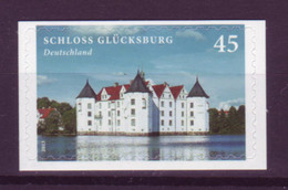 Bund 3016 SELBSTKLEBEND Folienblatt Schloss Glücksburg 45 Cent Postfrisch - Otros & Sin Clasificación