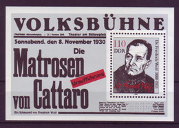 DDR Block 96 100. Geburtstag Von Friedrich Wolf 110 Pf Postfrisch - Autres & Non Classés