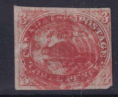 CANADA 1851 - Canceled - Sc# 2 - 3d - Defect On Left Edge! - Gebraucht