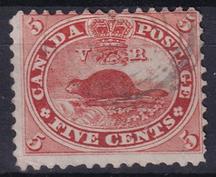 CANADA 1859 - Canceled - Sc# 15 - 5c - Usati