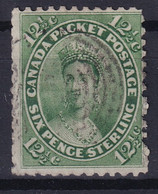 CANADA 1859 - Canceled - Sc# 18 - 6p - Gebruikt