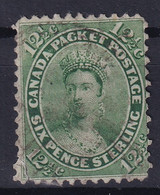 CANADA 1859 - Canceled - Sc# 18 - 6p - Gebruikt