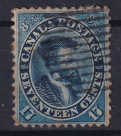 CANADA 1859 - Canceled - Sc# 19 - 17c - Used Stamps