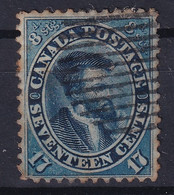 CANADA 1859 - Canceled - Sc# 19 - 17c - Gebruikt