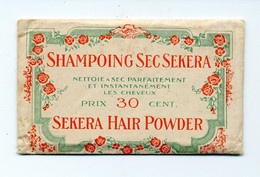 Shampoing Sec SEKERA / Ancien Sachet De Shampoing En Poudre / Sekera Hair Powder - Produits De Beauté