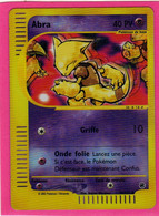 Carte Pokemon Francaise 2002 Wizards Expedition 93/165 Abra 40pv Holo Occasion - Wizards