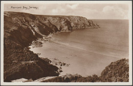 Plemont Bay, Jersey, C.1930s - RP Postcard - Plemont