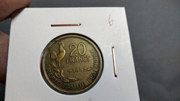 FRANCE 20 FRANCS 1952 KM# 917.1 (G#53-06) - 20 Francs