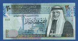 JORDAN - P.37a– 20 Dinars 2002 UNC, Serial/n See Photos - Giordania