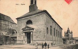 80 - RUE - S10668 - Eglise - En L'état Décollée - L1 - Rue