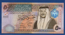 JORDAN - P.38g– 50 Dinars 2012 UNC, Serial/n See Photos - Jordanië