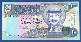 JORDAN - P.31a  – 10 Dinars 1996 UNC, Serial/n See Photos - Giordania