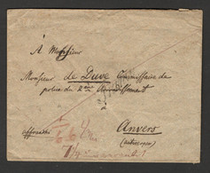 BELGIUM OLD COVER - 1849-1865 Medallones (Otros)