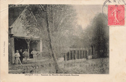 France - Gracay - Vannes Du Moulin Des Grands Moulins - Edit. Dubois - Animé - Rivière - Carte Postale Ancienne - Graçay