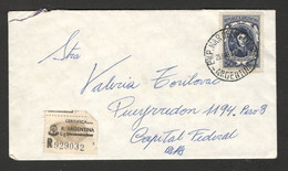 ARGENTINA - REGISTERED LETTER - 1969. - Lettres & Documents