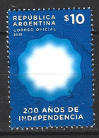 ARGENTINE. Timbre Oblitéré De 2016. 200 Ans D'Indépendance. - Gebraucht