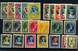Luxemburgo Nº 209/32*. Año 1928/30 - 1926-39 Charlotte Rechtsprofil