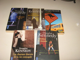 Lot De 5 Livres De Douglas KENNEDY - éditions Pocket FOLIO - Lotti E Stock Libri