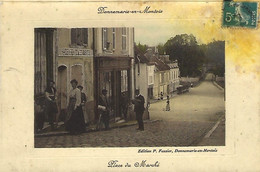 77 - Seine Et Marne - DONNEMARIE EN MONTOIS - Place Du Marché - Etat - Donnemarie Dontilly