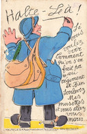 Carte à Système - Bande Dessinée - Colorisé - J.P.God - Halte Léa  - Carte Postale Ancienne - Móviles (animadas)